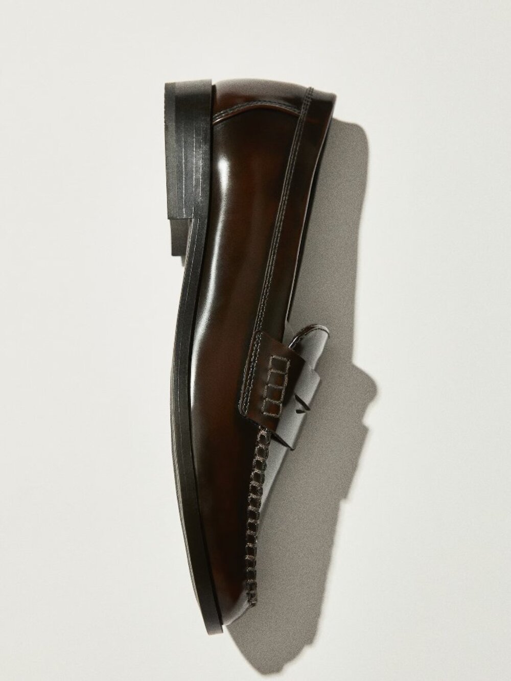 H&M Dark Brown Loafers NWOT